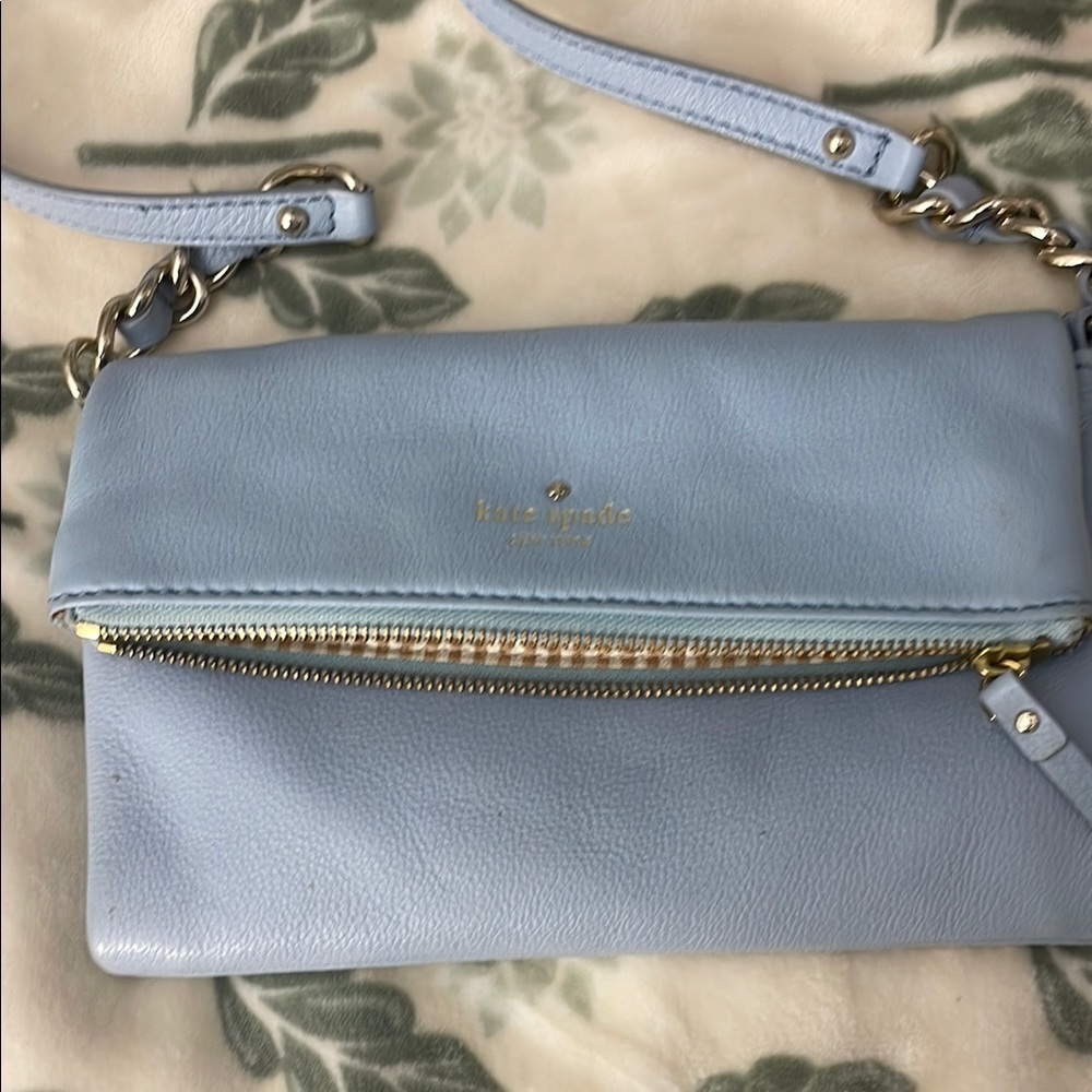 Kate Spade Sky Blue Crossbody Bag